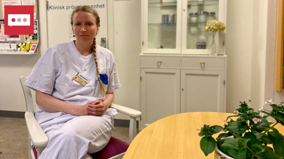 Psykologen Anette Hagner ingår i rehabiliteringsteamet på onkolokliniken och möter många patienter.