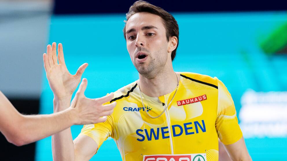 Andreas Kramer med nytt svenskt rekord på 1000 meter