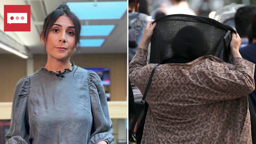 SVT:s utrikesreporter Gilda Hamidi-Nia förklarar vad det nya slöjförbudet innebär.