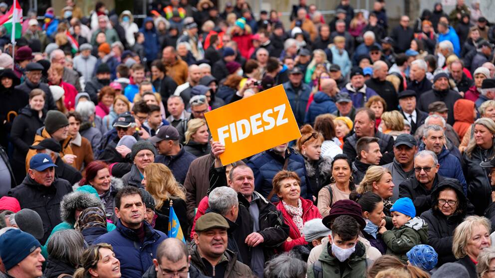 Koalitionen Fidesz och KDNP samregerar i Ungern. Nu utrycker  Fidesz gruppledare i det ungerska parlamentet att man inte kan godkänna ett svensk medlemskap ännu – till följd av ett fyra år gammalt UR-klipp.