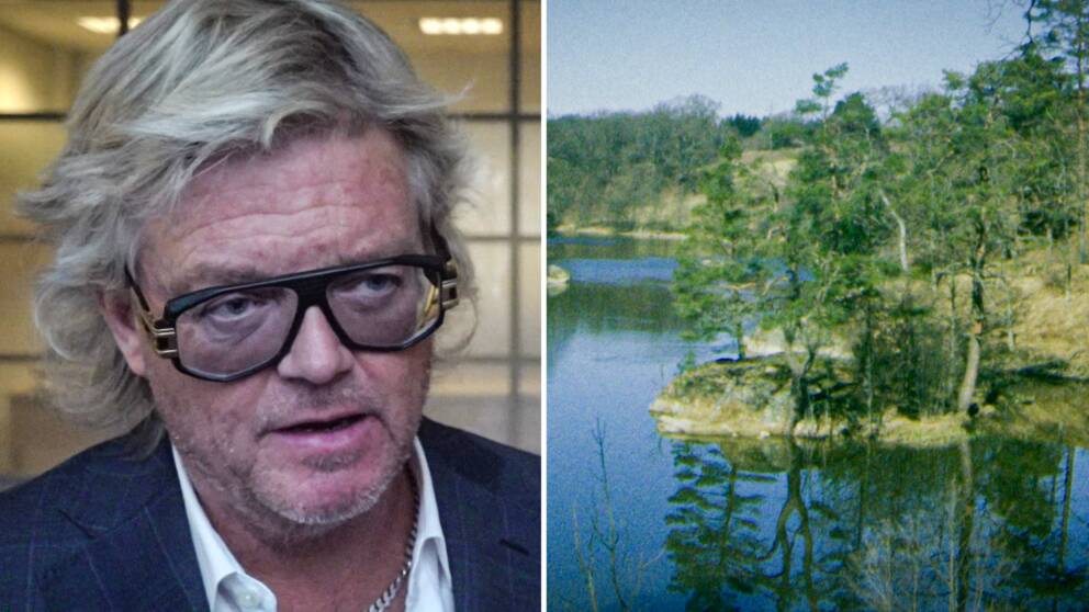 Till vänster försvarsadvokat Lars Salkola. Till höger en arkivbild från Delsjön.