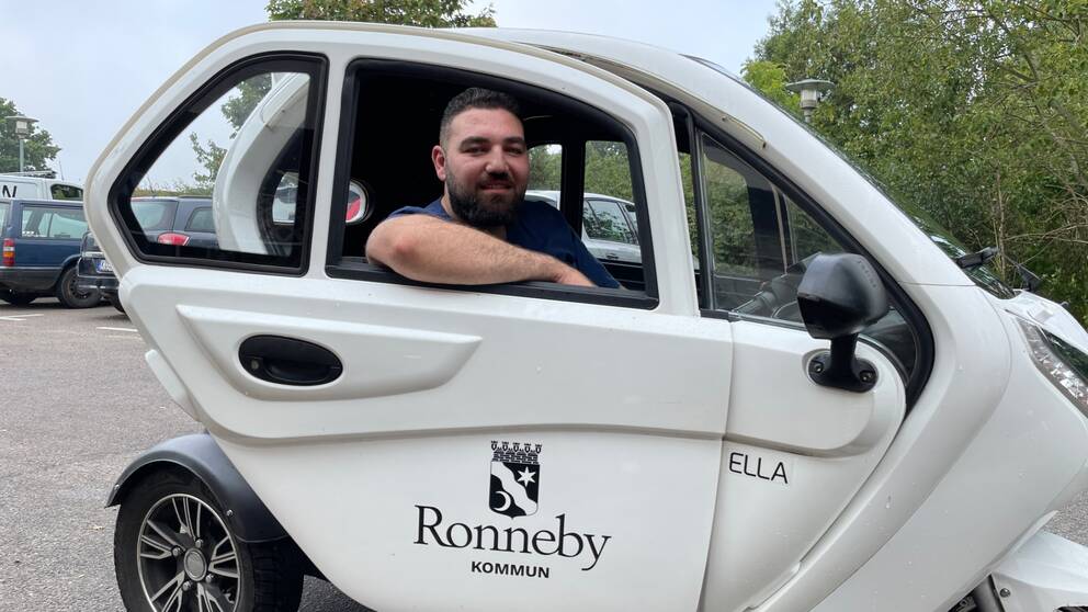 elmopedbil, ronneby kommun, elmopedbil
