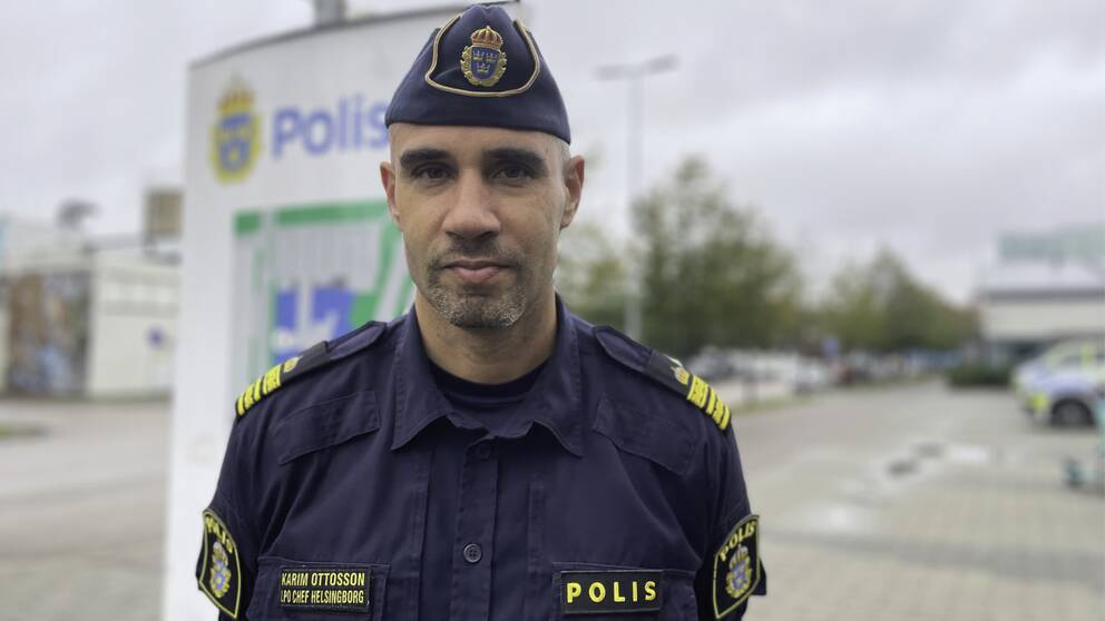 Karim Ottosson, lokalpolisområdeschef i Helsingborg.