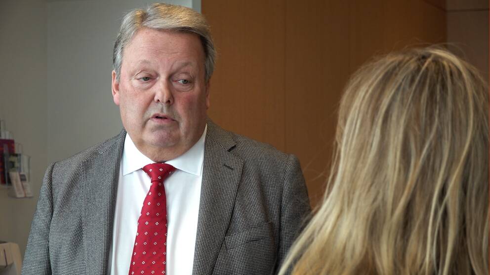 Målsägarbiträdet Uno Karlsson i hovrätten för rättegång om fallet Tove.