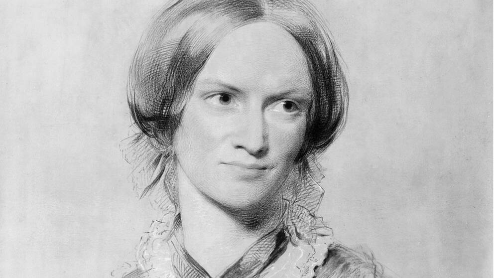Porträtt av Charlotte Brontë.