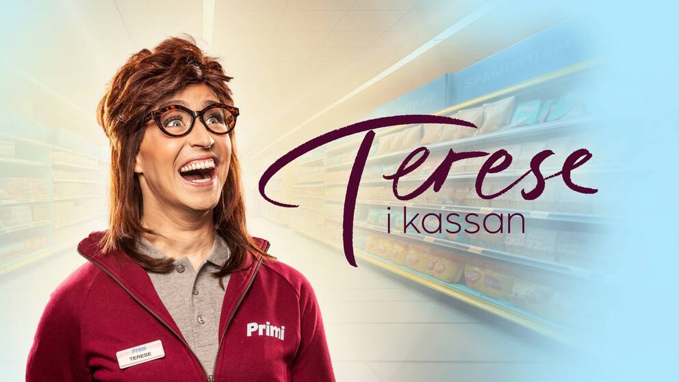Terese i kassan. Svensk humorserie från 2023.