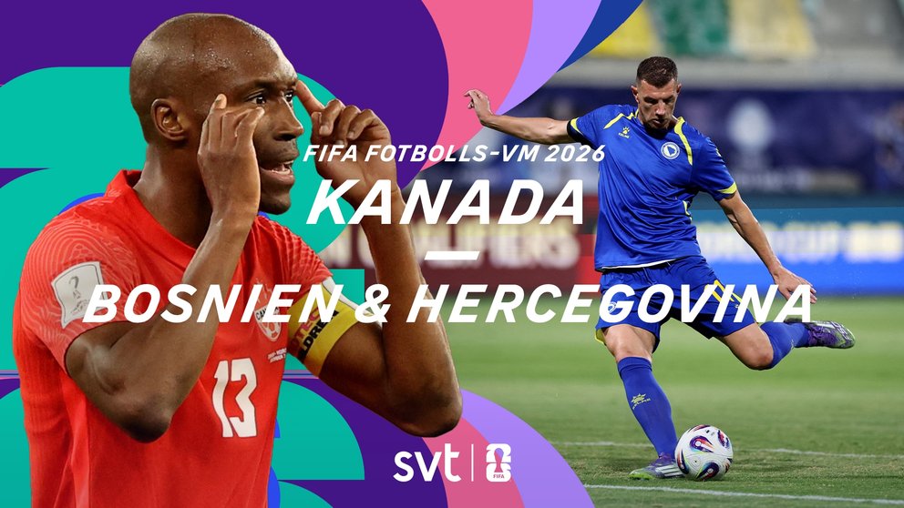 Fotboll: Kanada – Bosnien och Hercegovina