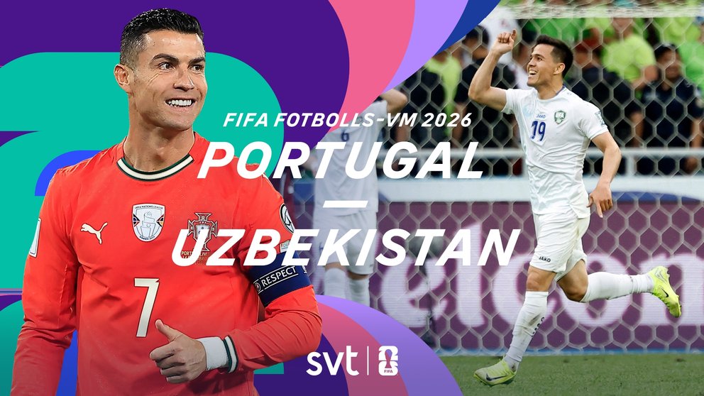 Fotboll: Portugal-Uzbekistan