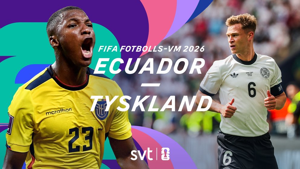 Fotboll: Ecuador-Tyskland