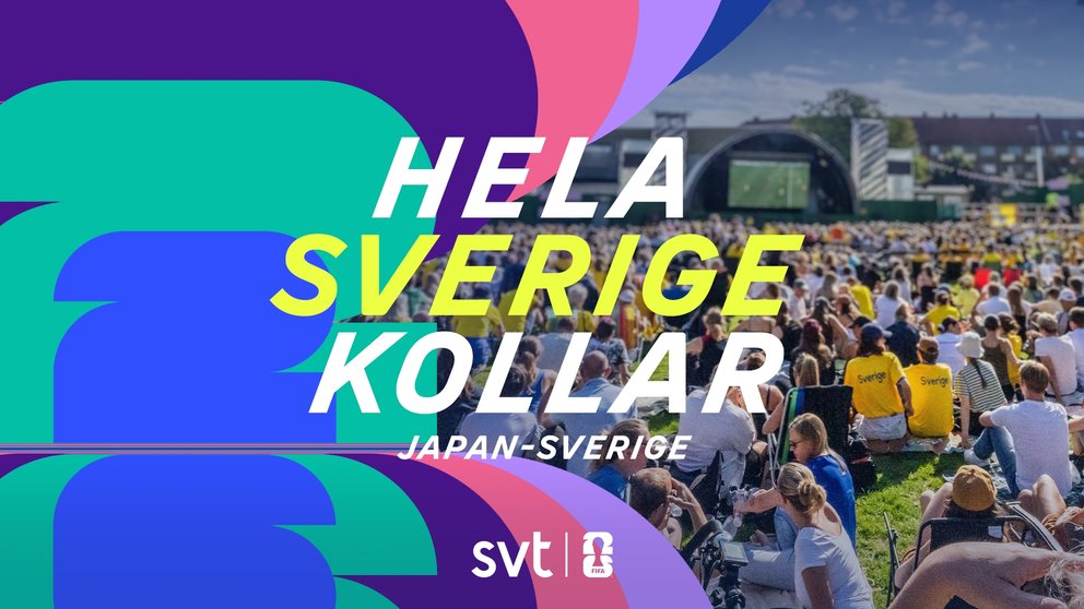 Fotboll: Hela Sverige kollar: Japan-Sverige
