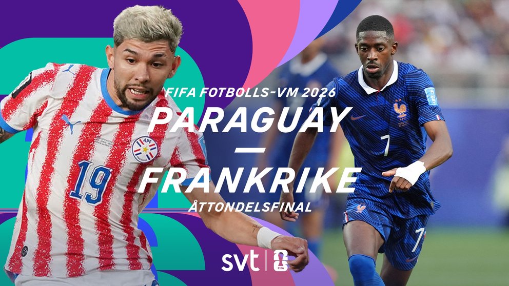 Fotboll: Paraguay-Frankrike