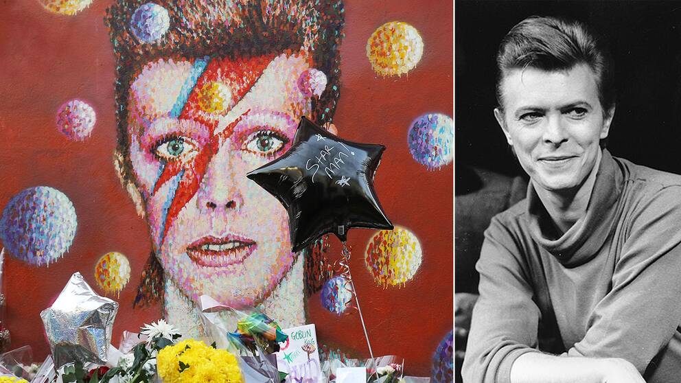 David Bowies album, i synnerhet senaste Blackstar, toppar listorna världen över.