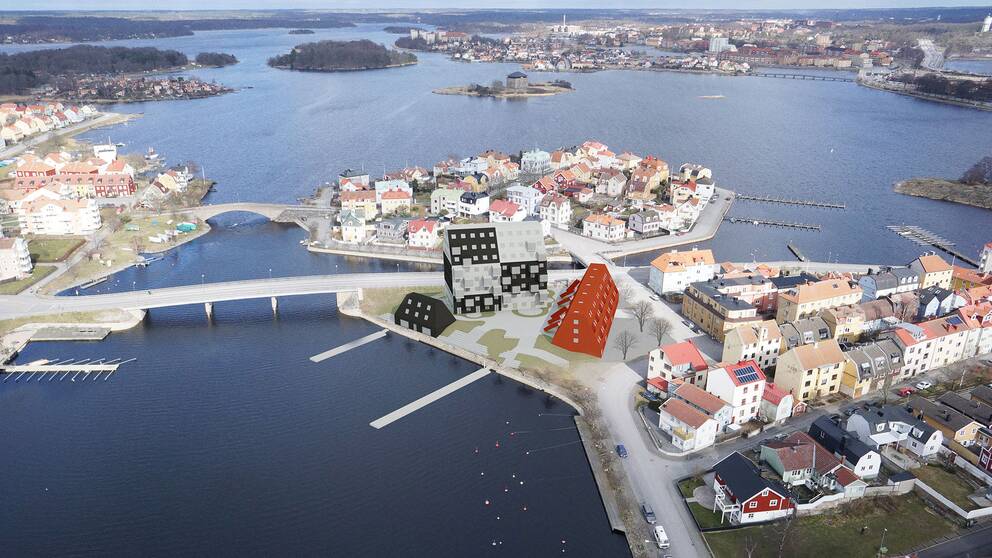 Så här är det tänkt att det ska se ut när bygget är klart.