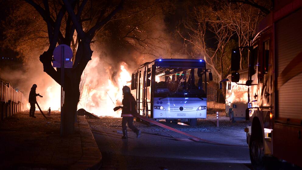 Explosionen i Ankara.