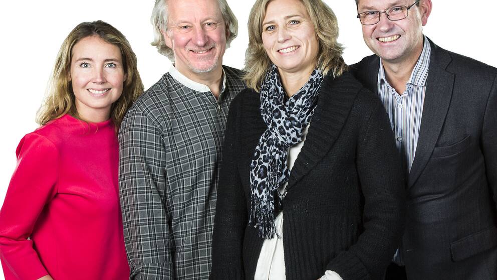Camilla Wahlman, Hans Lindeberg, Viktoria Winberg och Ricky Karström.