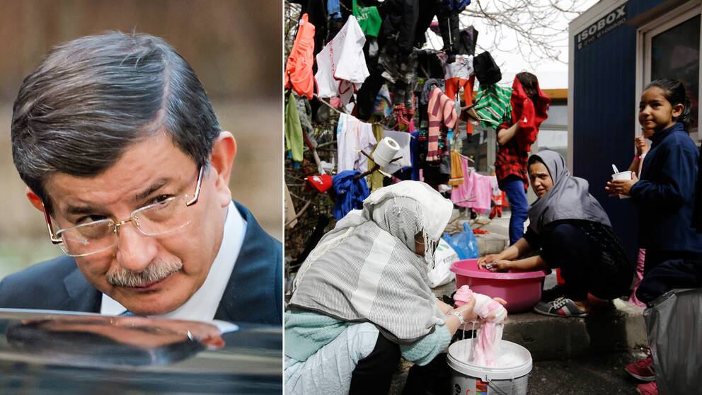 Turkiets premiärminister Ahmet Davutoglu är en av nyckelspelarna i de förhandlingar som Turkiet för med EU om att försöka hitta en lösning på flyktingkrisen.
