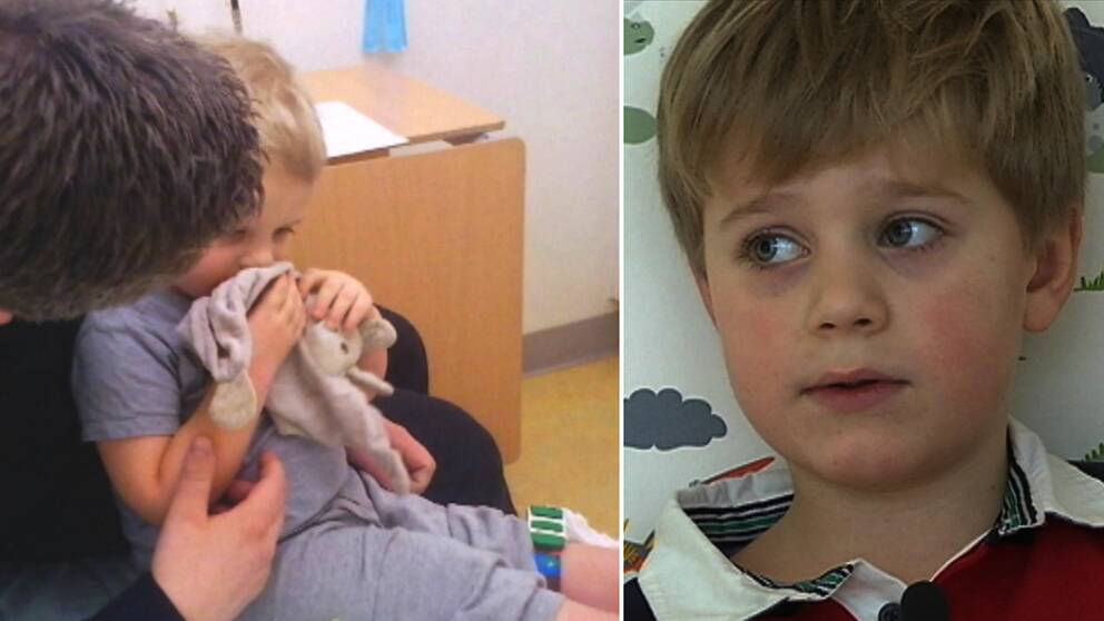 Liam fick diagnosen diabetes typ 1 när han var två år gammal.