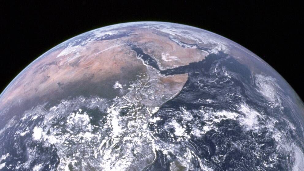 Jorden från rymden. Foto Scanpix