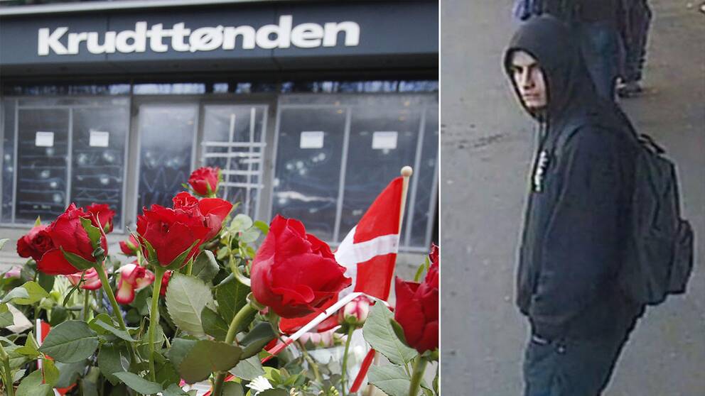 Den misstänkte Omar Abdel Hamid El-Hussein fångades på bild av en övervakningskamera vid en tågstation.