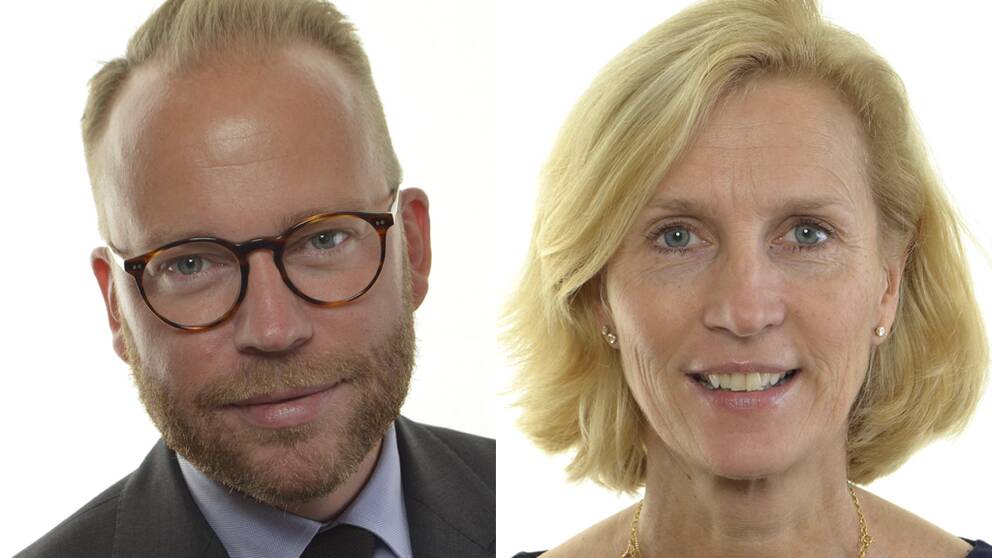 Olof Lavesson och Isabella Hökmark.