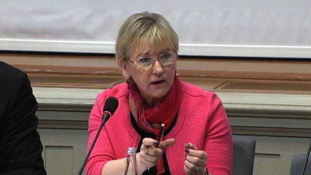 Utrikesminister Margit Wallström.