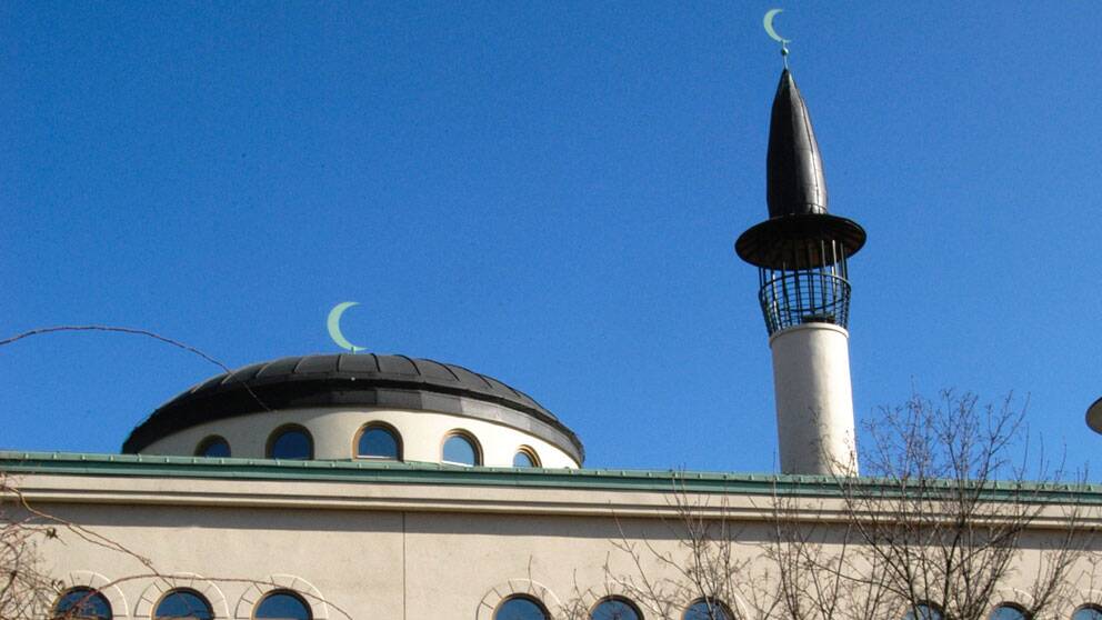 Stockholms stora moské vid Medborgarplatsen.