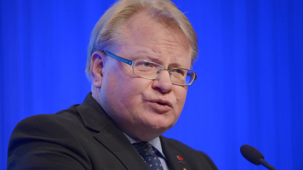 Försvarsminister Peter Hultqvist. Bilden är tagen vid ett tidigare tillfälle. 