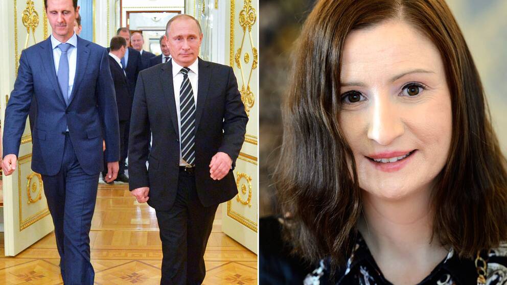 President Vladimir Putin, Bashar Assad, Birgitta Ohlsson