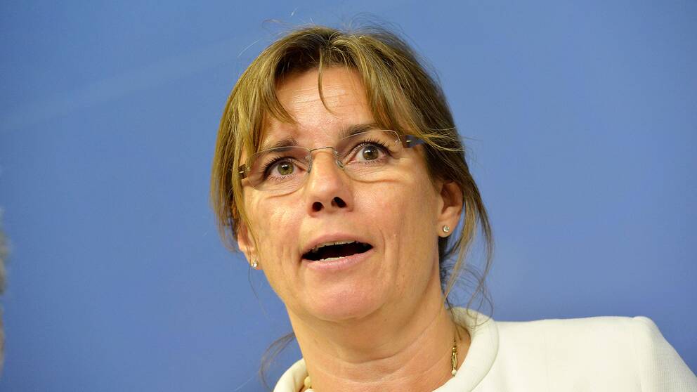 Isabella Lövin, MP, minister för internationellt samarbete för miljö och klimat