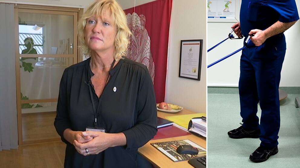 Sjukgymnasten Camilla Arvidsson är glad över uppmärksamheten.