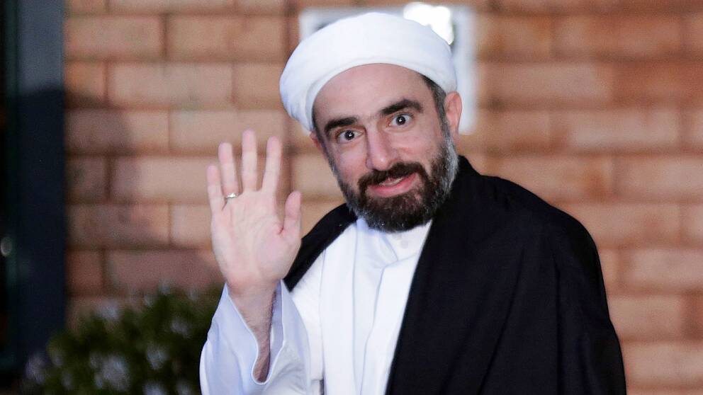 Brittiskfödde shiamuslimske predikanten Farrokh Sekaleshfar.