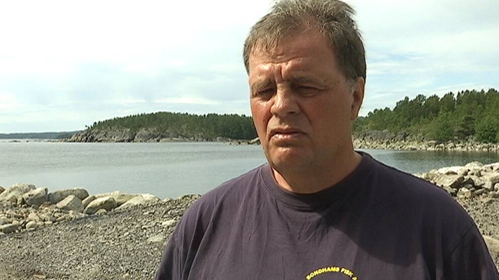 Fiskeförbudet drabbar yrkesfiskaren Hans Frölander