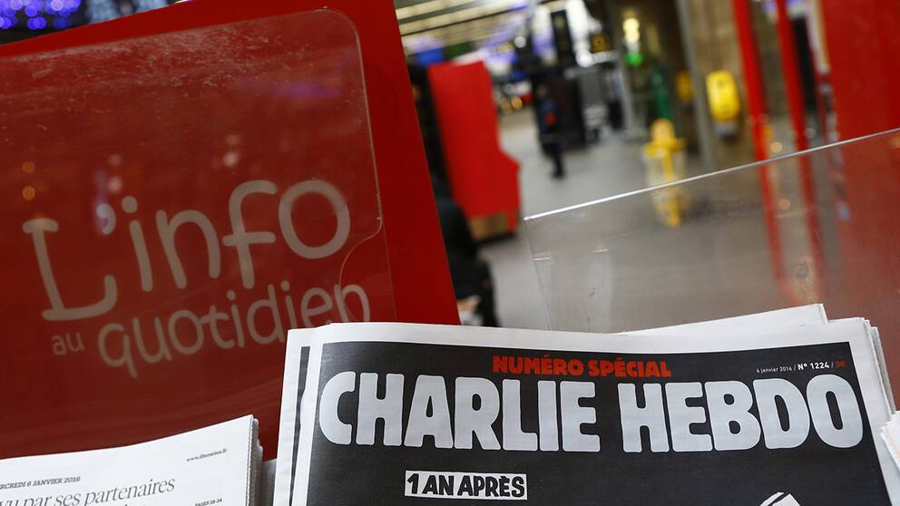 Charlie Hebdo Terroristens Slakting Gripen I Bulgarien Svt Nyheter