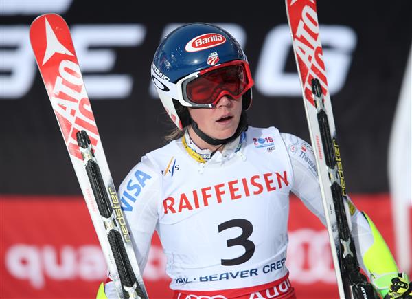 Mikaela Shiffrin, regerande världs- och OS-mästarinna i disciplinen, är fortfarande en tonåring. Hon fyller 20 år den 13 Mars, hon är till exempel åtta månader yngre än Henrik Kristoffersen. Foto: Bildbyrån