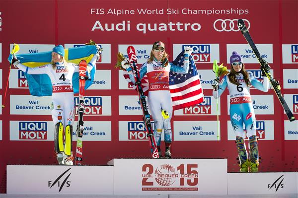 Ska vi få en ny medalj idag? Följer André Myhrer och Mattias Hargin upp Frida Hansdottersmeddaljcuccé från igår. Myhrer är trea och Hargin är fyra inför avgörande andra åket. Foto: Bildbyrån