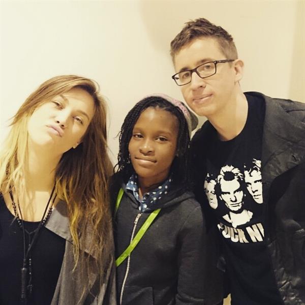 BlissedCrewYall!! BigUps to Baby Trish are 1st Love shild!!! #fredrikstrage #grammissweden2015 blessUp!!!