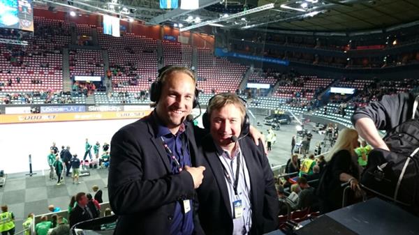 Kommentator Chris Härenstam och expert Magnus Grahn är taggade!