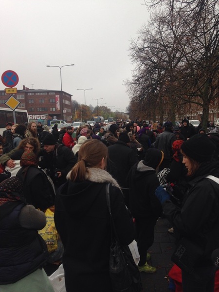 De boende är nu samlade på Nobelvägen.