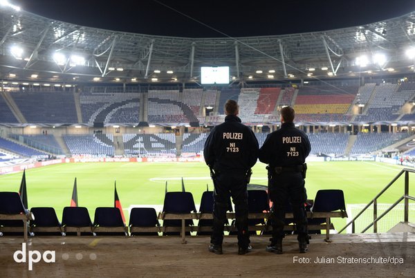 Hinweis auf Anschlag: 

