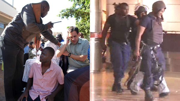 Extremists who stormed a luxury hotel in Mali are said to be dug in on the seventh floor 

