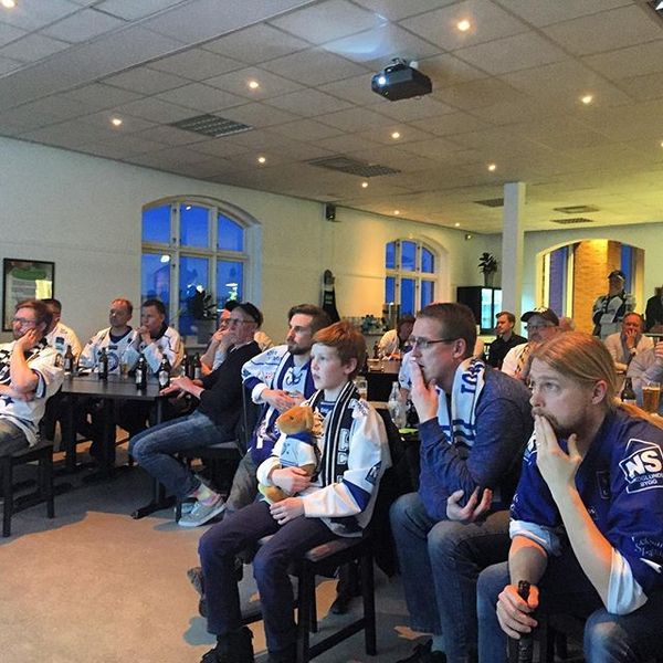 Ser mkt tufft ut. Men vi är alla stolta över Leksands prestation denna säsong. #halvamatchenkvar