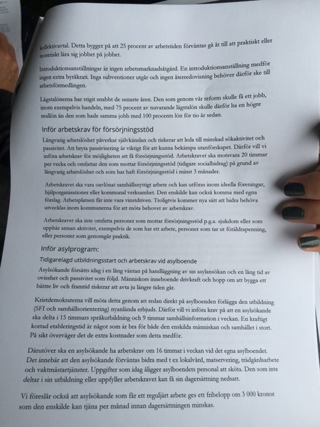 Och här har vi alltså KD:s förslag på asylprogram.