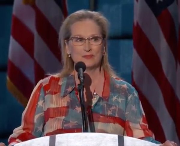 "Hillary will be the first female president, but she won't be the last."
- Meryl Streep 