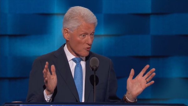 "Hillary will never quit when the going gets tough. She will never quit on you."
- Bill Clinton 