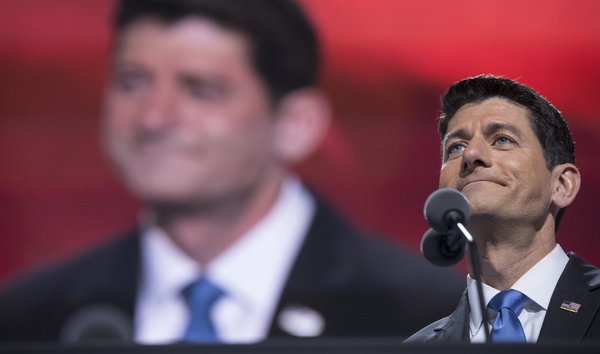 Republikanerna beslutade sig precis för att de vill fortsätta ha Paul Ryan som sin talman. 