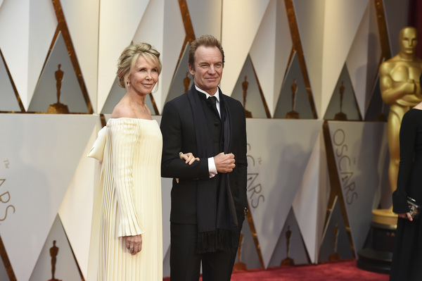 Trudie Styler och Sting.