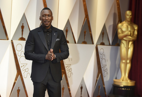 Mahershala Ali är nominerad till Bästa biroll för sin insats i Moonlight.