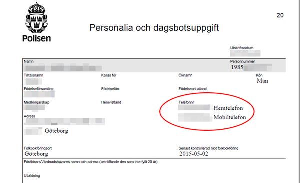 GÖTEBORG: MOTORCYKELSTÖLDEN:  I en gammal förundersökning har jag nu hittat inte bara ett utan TVÅ telefonnummer. De ska tillhöra mannen på ID-kortet jag skrev om tidigare. ID-kortet hittades på brottsplatsen efter att Mikael från Göteborg fått sin motorcykel stulen. Hoppas att någon svarar på telefonnumren.