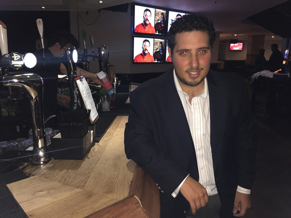 Nabil Najar är chef för kampanjgruppen "Conservative Progress" - han räknar med valvinst för Tories ikväll.