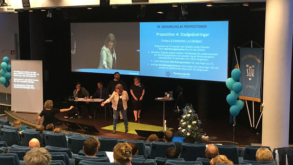 Ann-Marie Persson från Vuxendöva i Sverige.